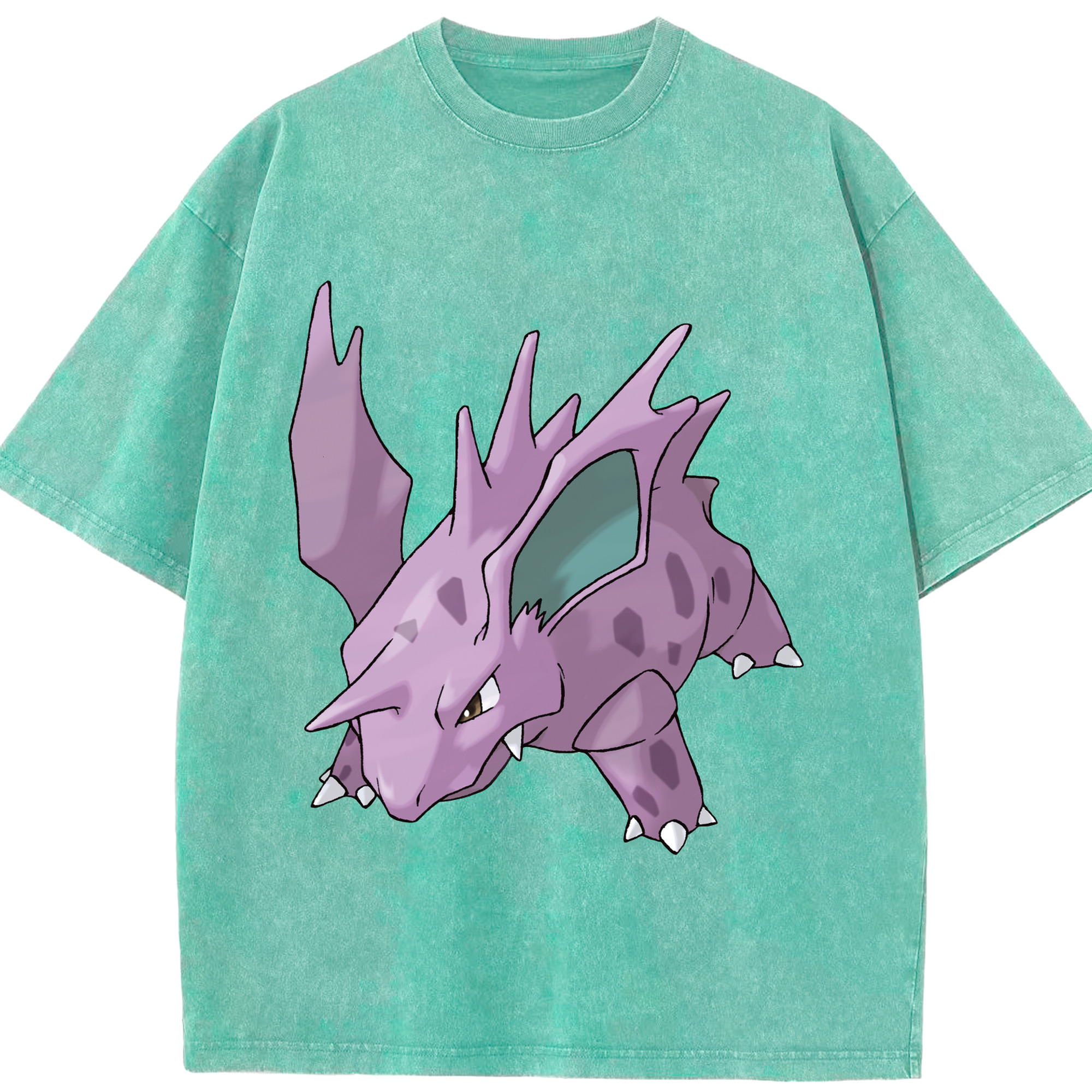 （画像用） ポケットモンスター Pokémon 綿100% ヴィンテージ風 半袖Tシャツ（フロントプリント）